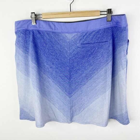Adidas Skirt Skort Womens Size XL Range Wear Purple Golf Tennis Activewear - Picture 4 of 5